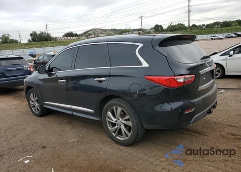 2013 Infiniti Jx35 z USA, uszkodzony, nr VIN 5N1AL0MM6DC324305